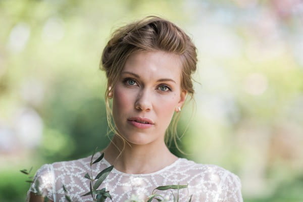 Bride with Romantic Updo