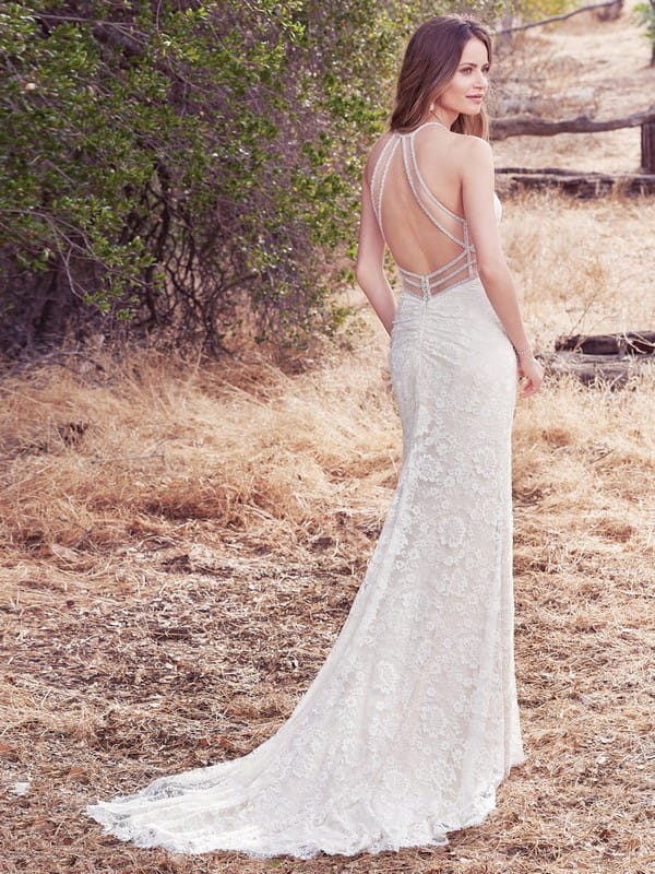 Back of Sinclaire Wedding Dress from the Maggie Sottero Cordelia 2017 Bridal Collection