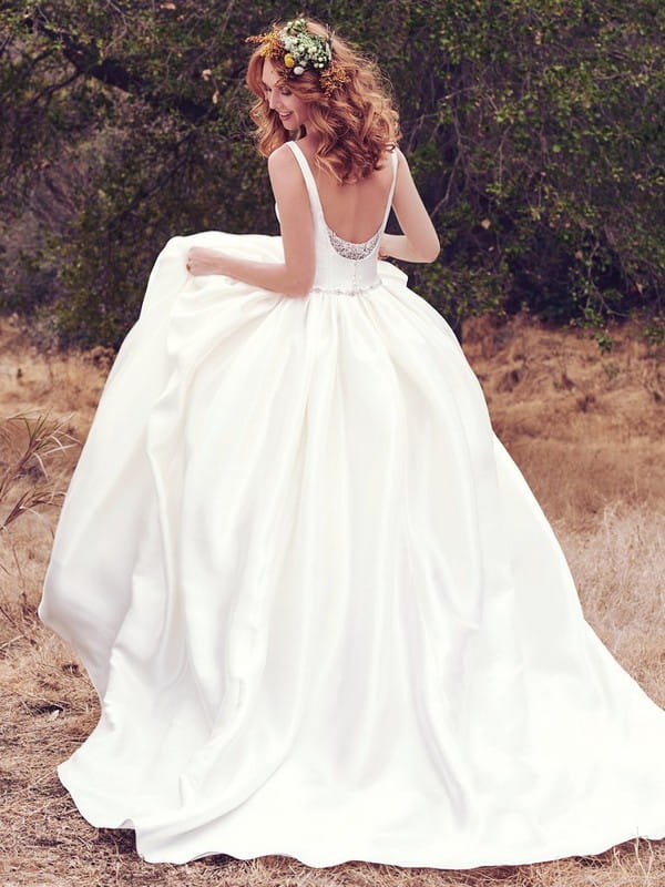 Back of Verity Wedding Dress from the Maggie Sottero Cordelia 2017 Bridal Collection