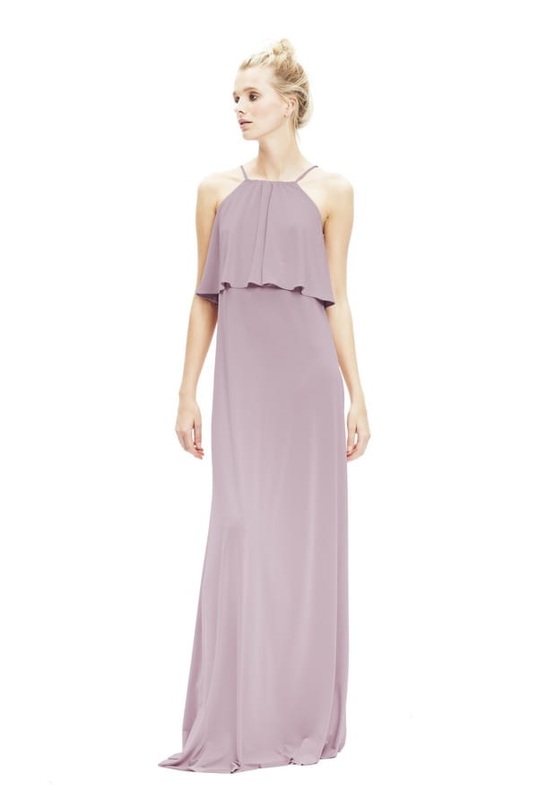 Zoe Jersey Dress in Heather from Twobirds Bridesmaid Party Collection