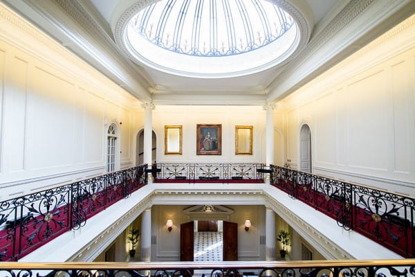 Gallery and skylight at Hedsor House