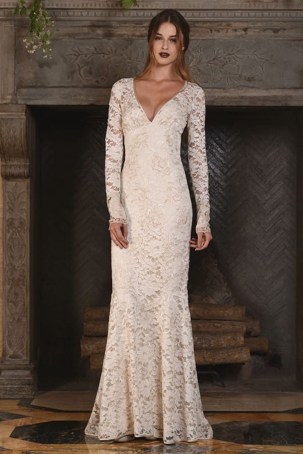 Amber Wedding Dress from the Claire Pettibone The Four Seasons 2017 Bridal Collection