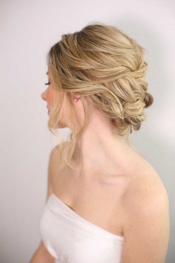 Bride with Braid Maze Hairstyle