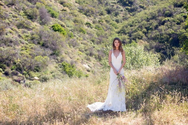 Carmel Wedding Dress by Claire Pettibone - Image from California Dreamin' Styled Shoot