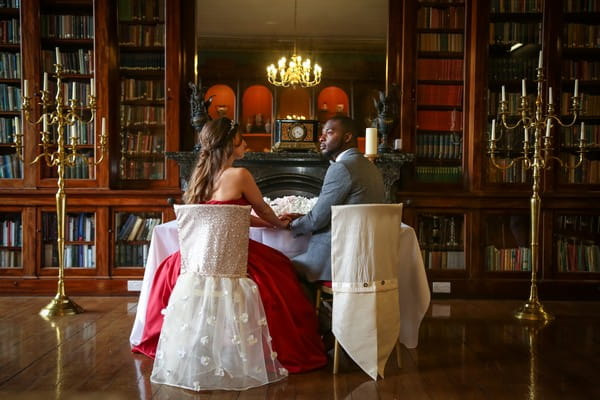 Bride and Groom Chair Covers from The Fab Gift Boutique