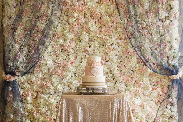 Flower Wall Wedding Backdrop from The Fab Gift Boutique