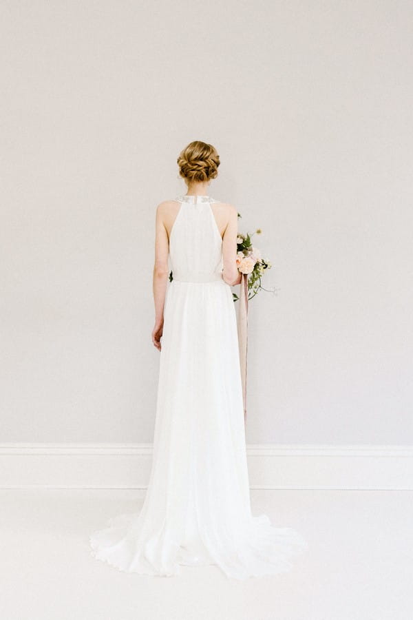 Back of Ivy wedding dress from the Rolling in Roses Cynthia Rose 2017 collection