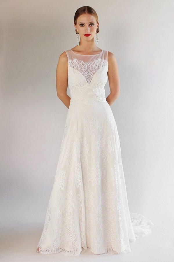 La Cienega Wedding Dress from the Claire Pettibone Romantique California Dreamin' 2017 Bridal Collection