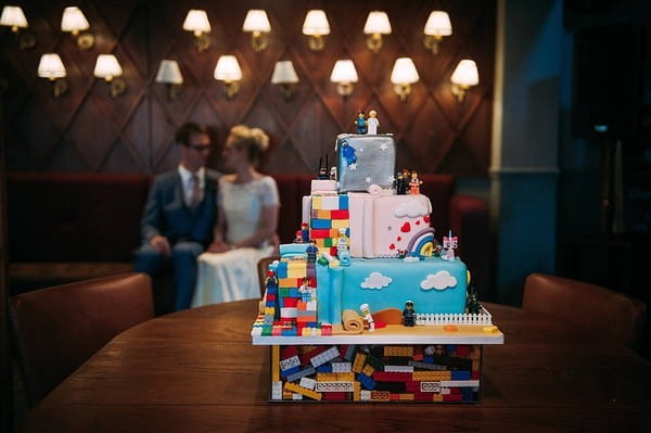 Lego Movie Novelty Wedding Cake