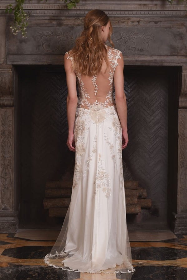 Back of Reverie Wedding Dress from the Claire Pettibone The Four Seasons 2017 Bridal Collection