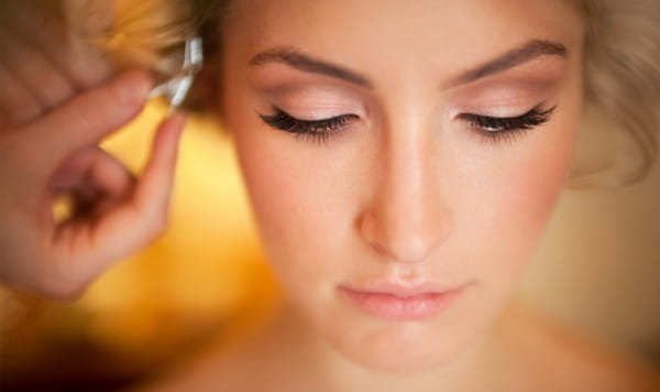 Bride with Subtly Defined Eyes