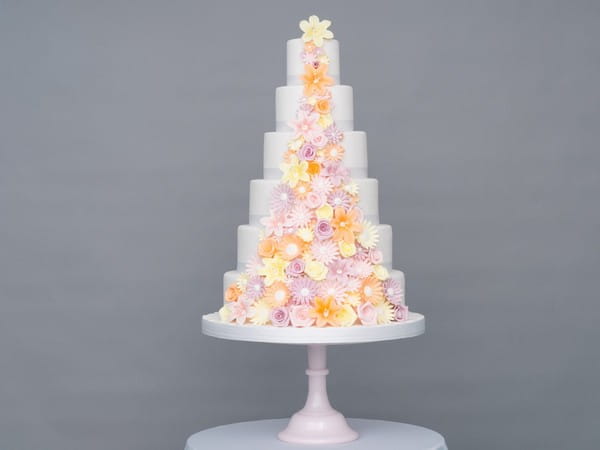 Summer Passion Wedding Cake by GC COuture