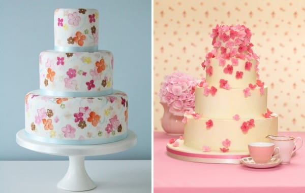 Summer Wedding Cakes by The Cake Parlour