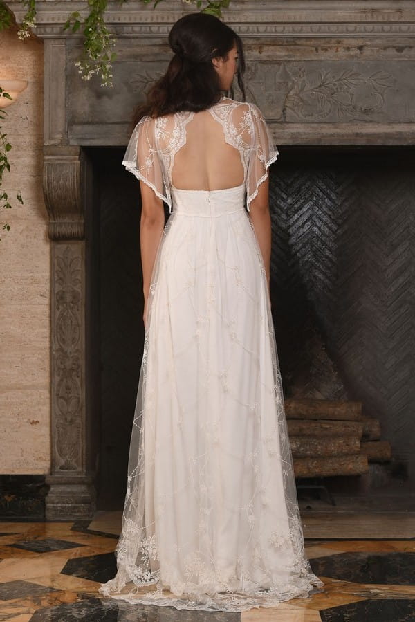 Back of Theia Wedding Dress from the Claire Pettibone The Four Seasons 2017 Bridal Collection