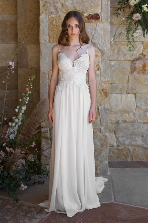 Zinfandel Wedding Dress from the Claire Pettibone Romantique The Vineyard Collection 2018