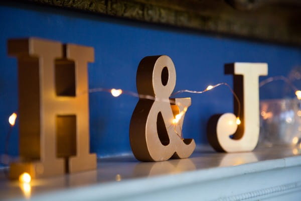H and J letters