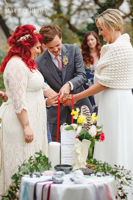 Handfasting ceremony