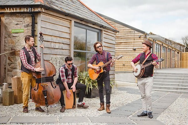 Bluegrass wedding band