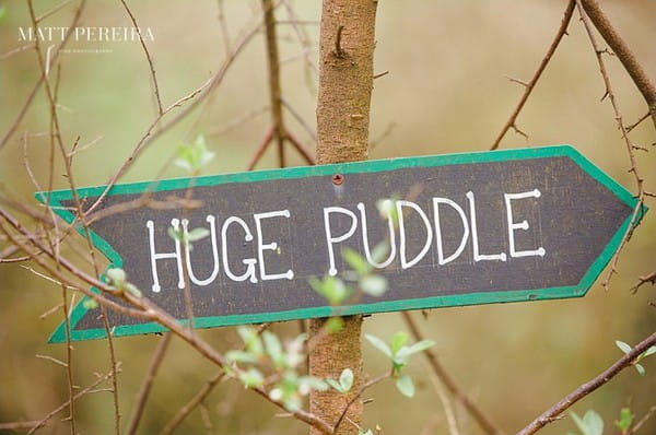 Huge Puddle sign