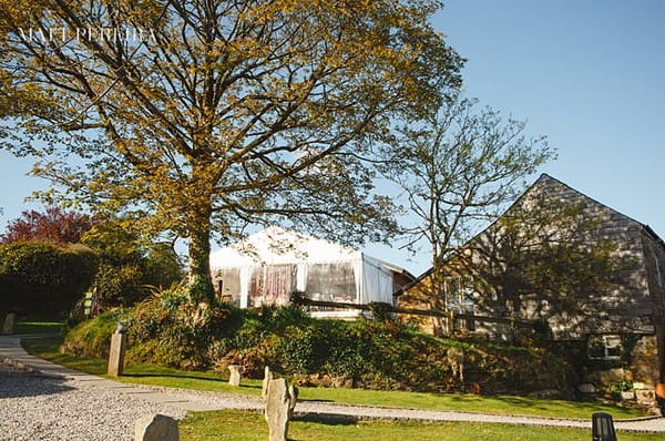 Marquee at the Green Cornwall