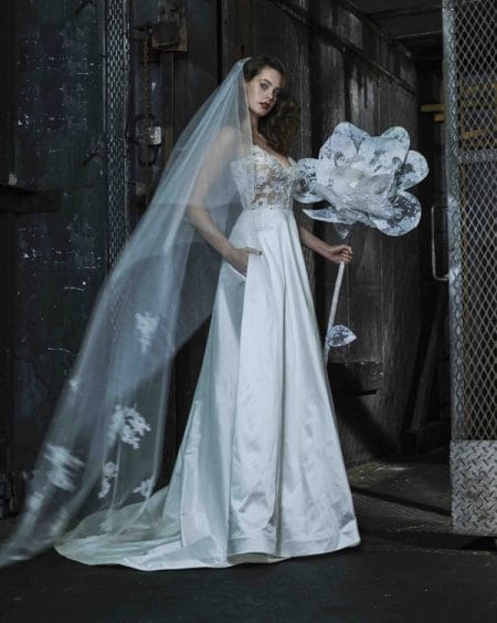 Beatrice wedding dress from the Elbeth Gillis Mystique 2018 collection