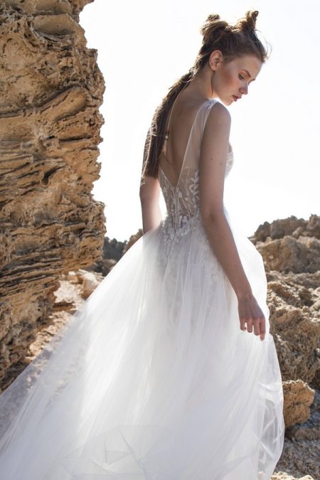 Back of Emilia Wedding Dress from Limor Rosen Free Spirit 2018 Collection