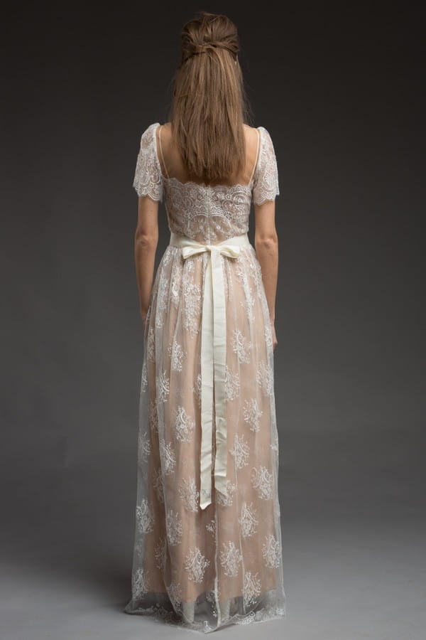 Back of Godiva Wedding Dress from the Katya Katya Shehurina Morning Mist 2017-2018 Collection