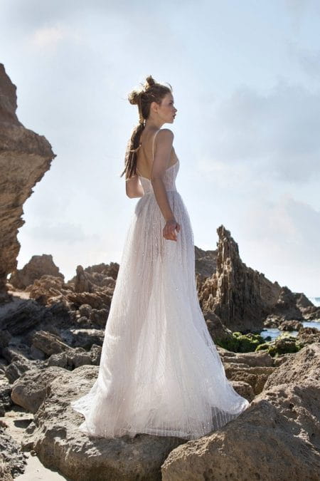 Back of Kate Wedding Dress from Limor Rosen Free Spirit 2018 Collection