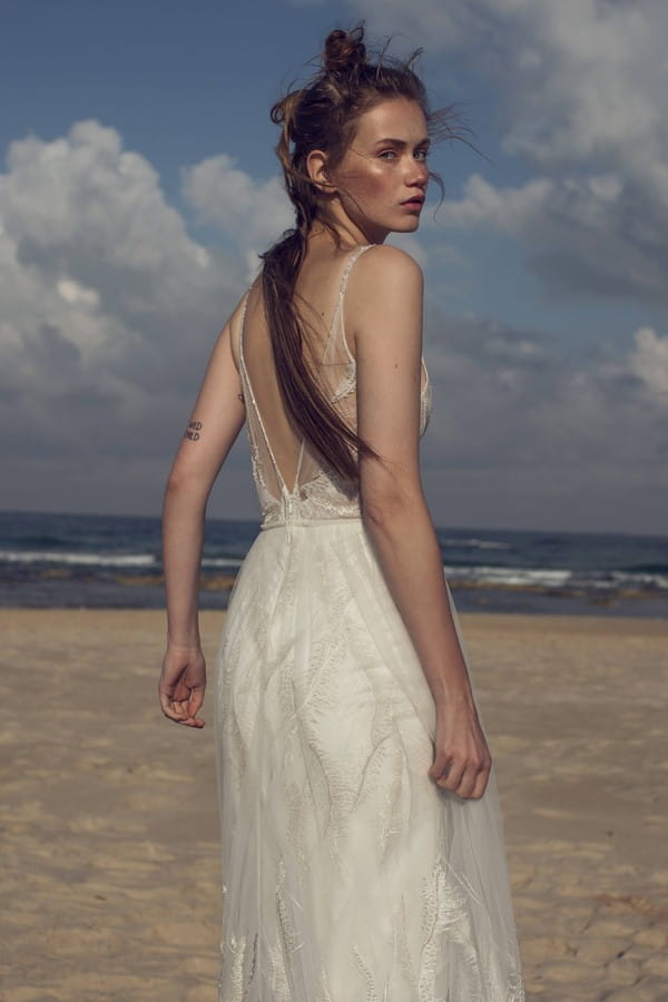 Back of Lola Wedding Dress from Limor Rosen Free Spirit 2018 Collection