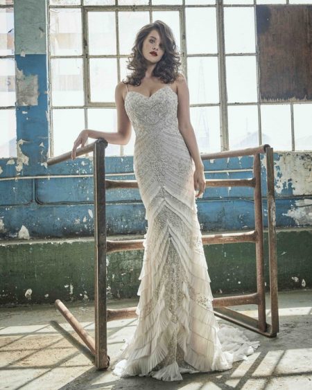 Lorelei wedding dress from the Elbeth Gillis Mystique 2018 collection