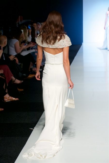 Back of Mitzi Wedding Dress from the Alan Hannah Veritas 2018 Collection