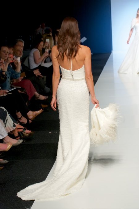 Back of Nadia Wedding Dress from the Alan Hannah Veritas 2018 Collection