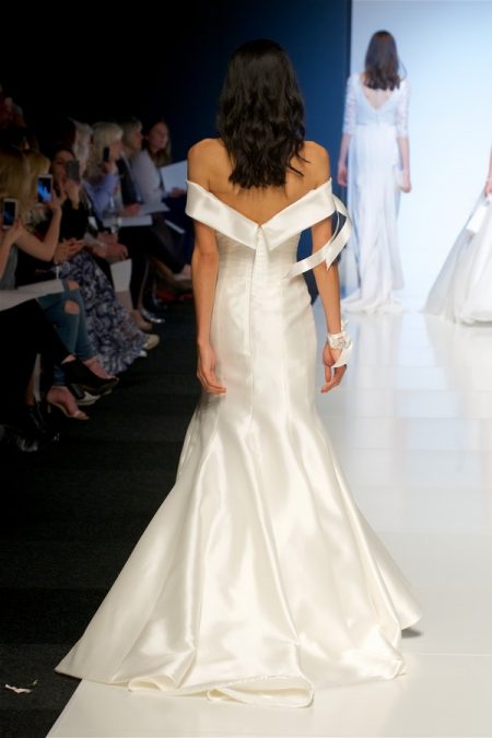 Back of Pippa Wedding Dress from the Alan Hannah Veritas 2018 Collection