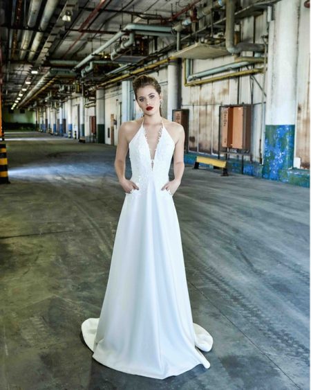 Pippa wedding dress from the Elbeth Gillis Mystique 2018 collection
