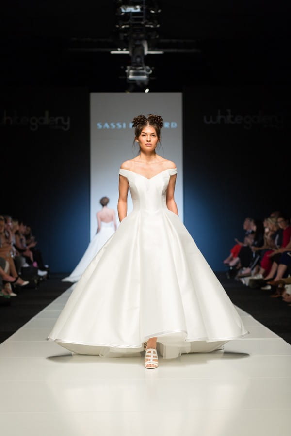 Sassi Holford wedding dress on the White Gallery London May 2017 Catwalk