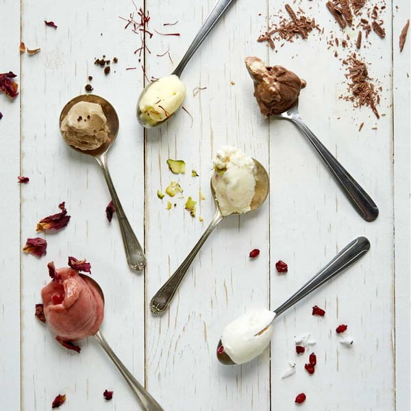 Spoons of Darlish Ice Cream and Sorbet