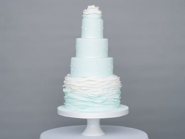 Winter Wishes Wedding Cake by GC Couture