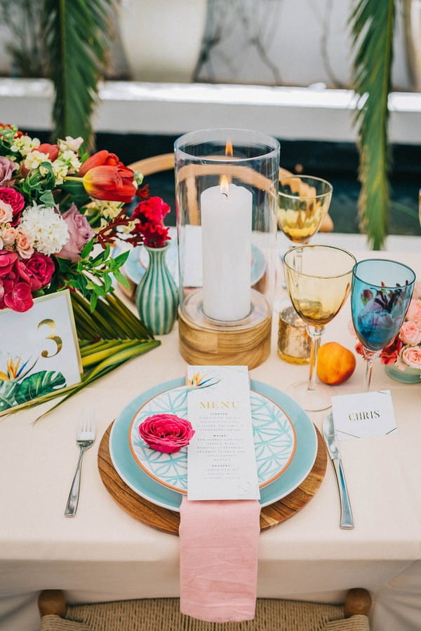 21 - Bright and Colourful Tropical Wedding Styling