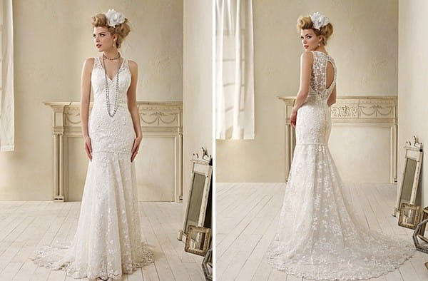 8507 from the Alfred Angelo Modern Vintage Bridal 2014 Collection