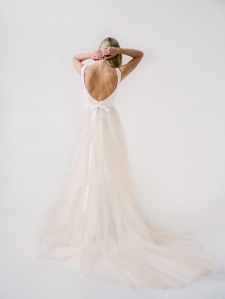 Back of Andrianna Wedding Dress from the Truvelle 2018 Collection