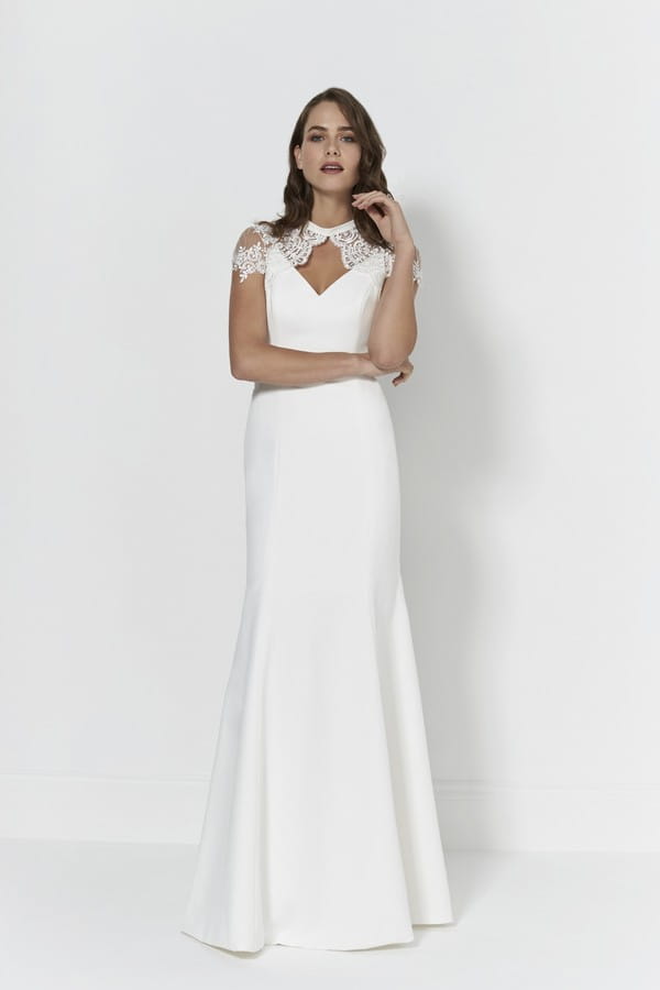 Anya Wedding Dress with Aria Jacket from the So Sassi 2018 Bridal Collection