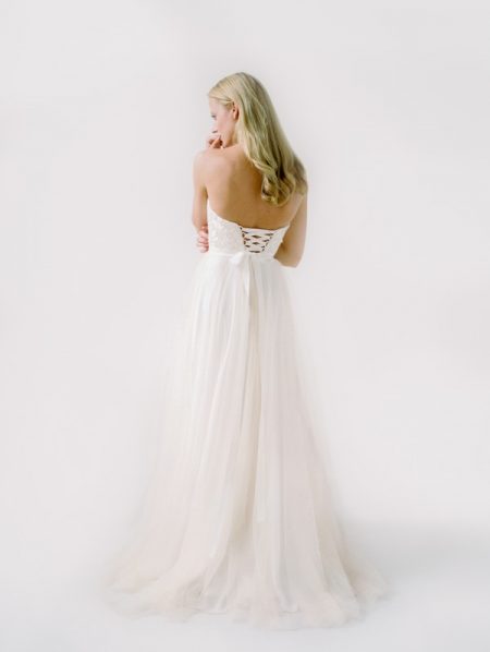 Back of Britt Wedding Dress from the Truvelle 2018 Collection