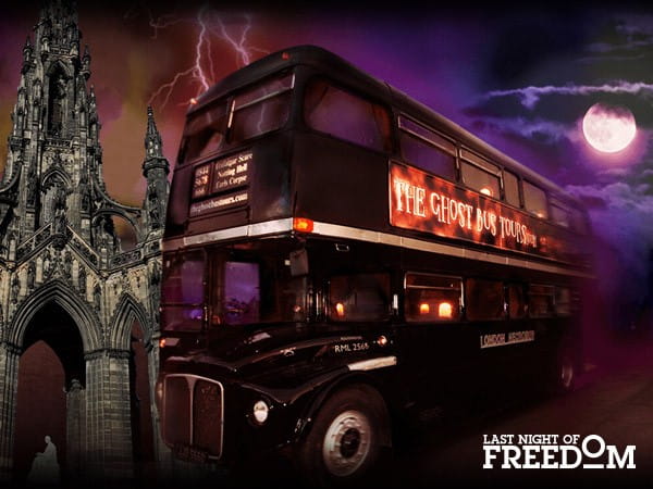 Ghost Bus Tour in Edinburgh Halloween Hen Party or Stag Do Idea