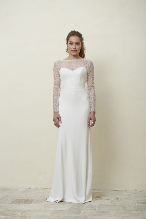 Lara Shrug from the Stephanie Allin La Vie en Rose 2018 Bridal Collection