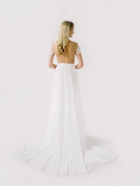 Back of Mary Wedding Dress from the Truvelle 2018 Collection