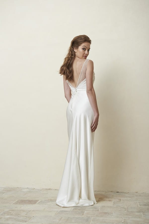 Back of Mia Wedding Dress from the Stephanie Allin La Vie en Rose 2018 Bridal Collection