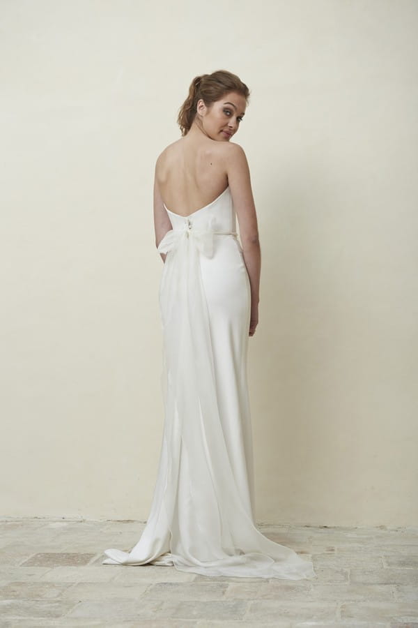 Back of Millie Belt from the Stephanie Allin La Vie en Rose 2018 Bridal Collection