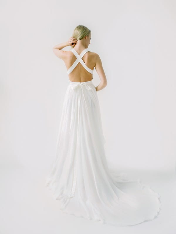 Back of Rebecca Wedding Dress from the Truvelle 2018 Collection