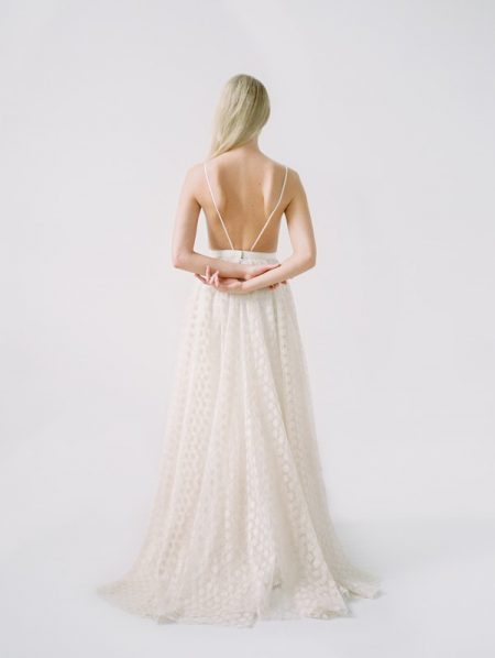 Back of Samantha Wedding Dress from the Truvelle 2018 Collection