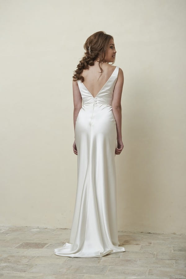 Back of Skye Wedding Dress from the Stephanie Allin La Vie en Rose 2018 Bridal Collection